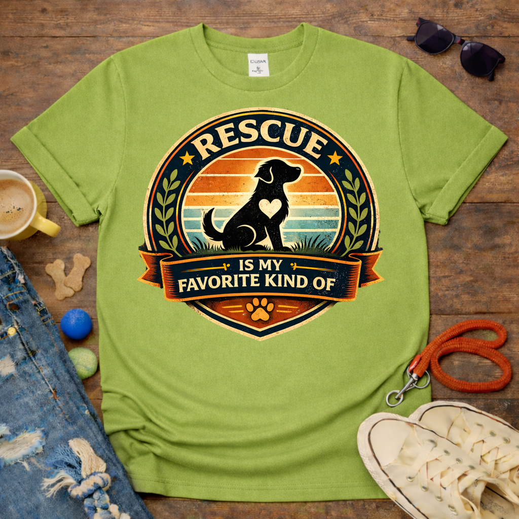 Rescue Is my Favorite T-Shirt❤️