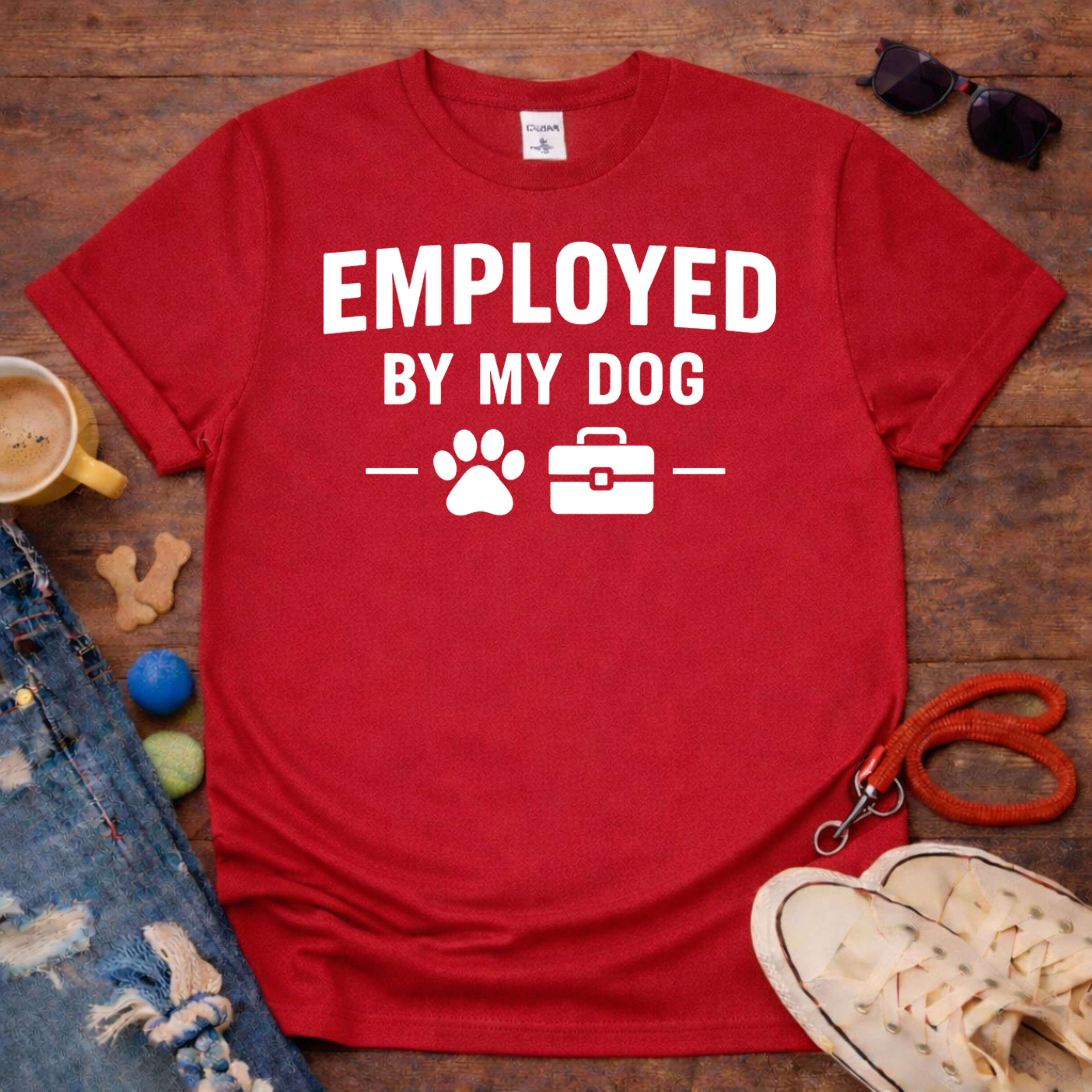 Employed by my Dog T-Shirt