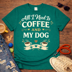 ❤️Coffee and My Dog T-Shirt❤️