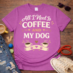 ❤️Coffee and My Dog T-Shirt❤️
