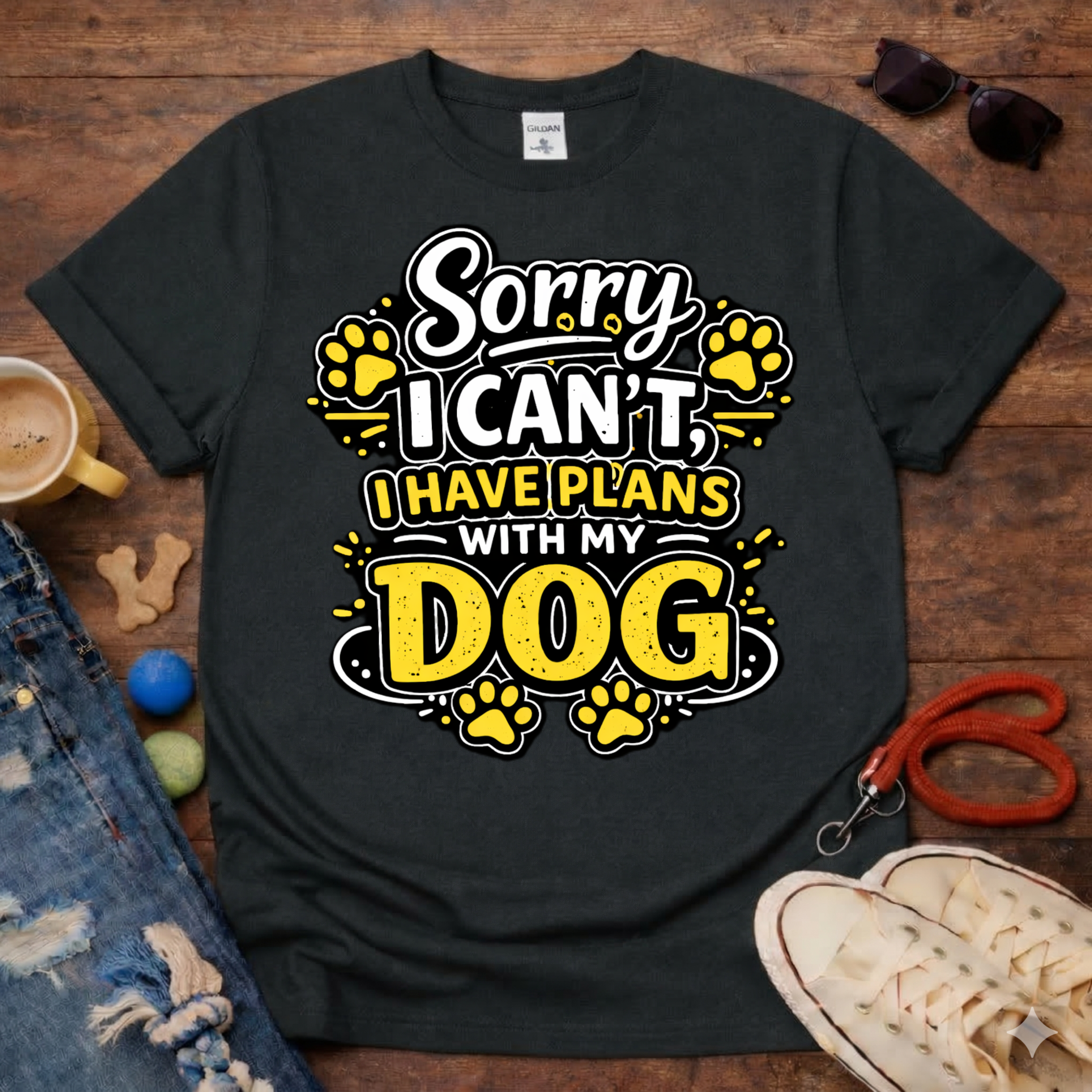 Plans with my dog T-Shirt