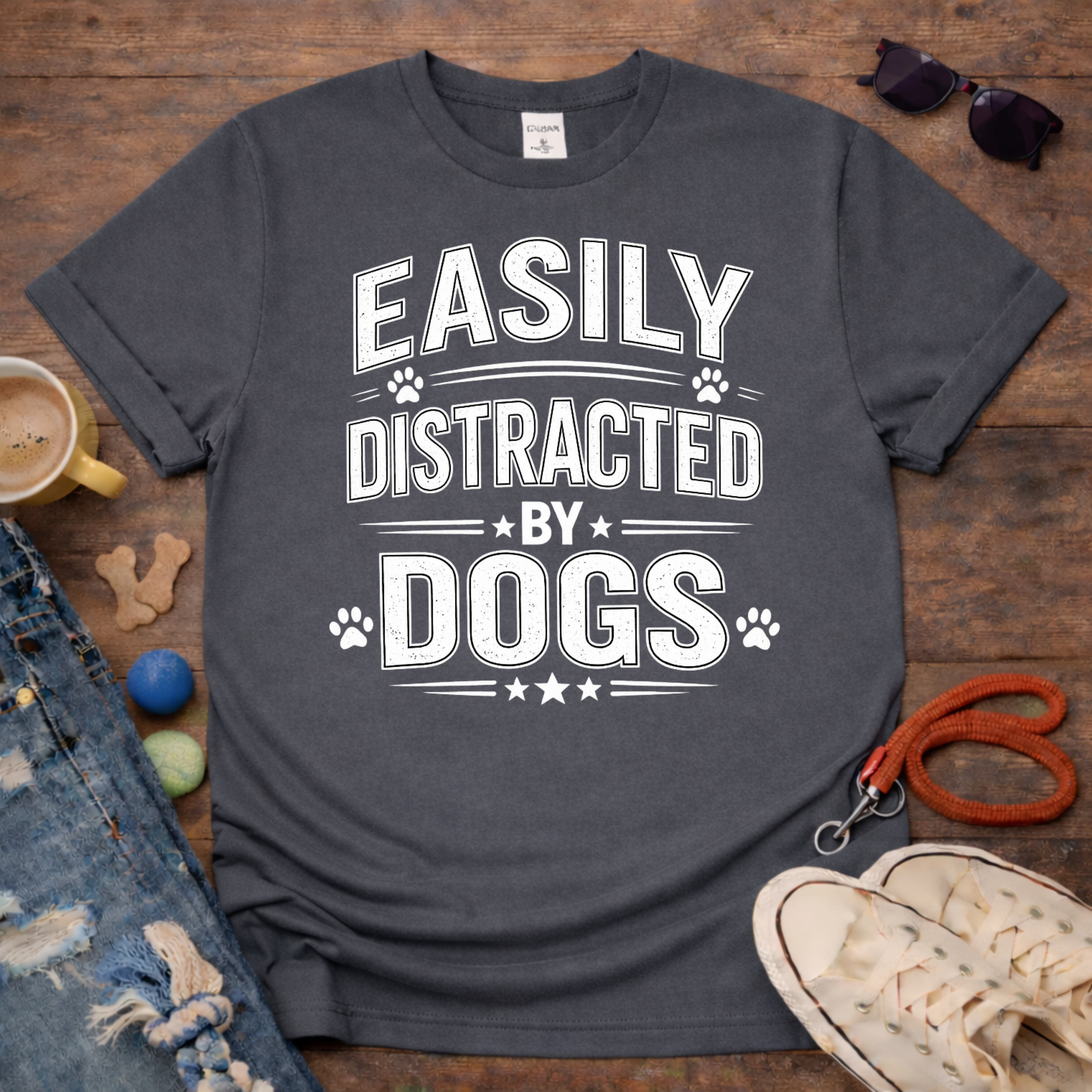 🐾Distracted by dogs T-Shirt🐾