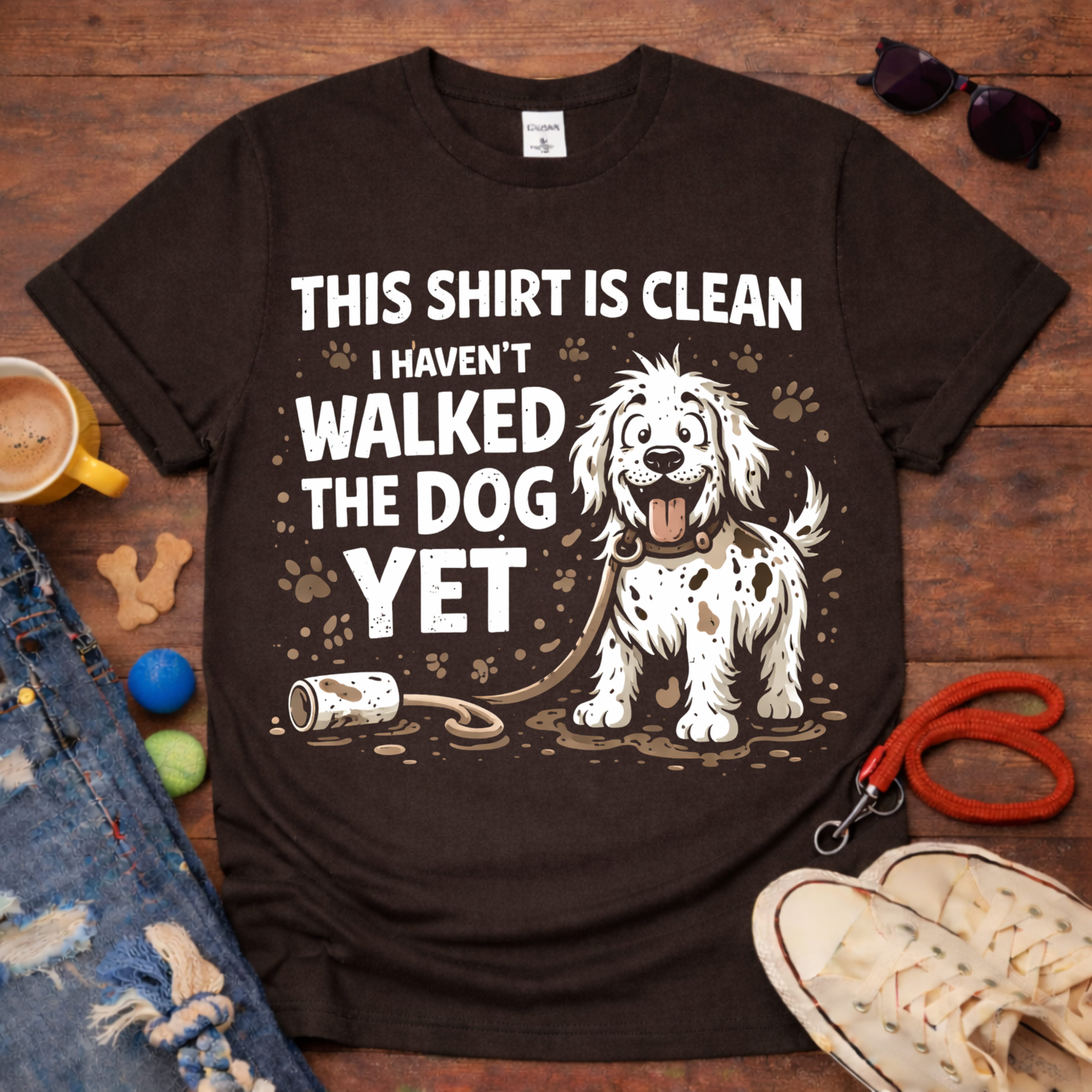 I haven't walked the dog T-Shirt