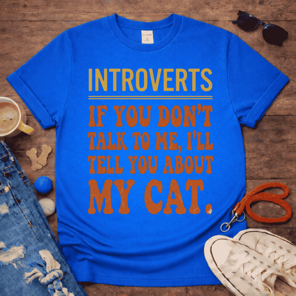 I'll tell you about my Cat T-Shirt