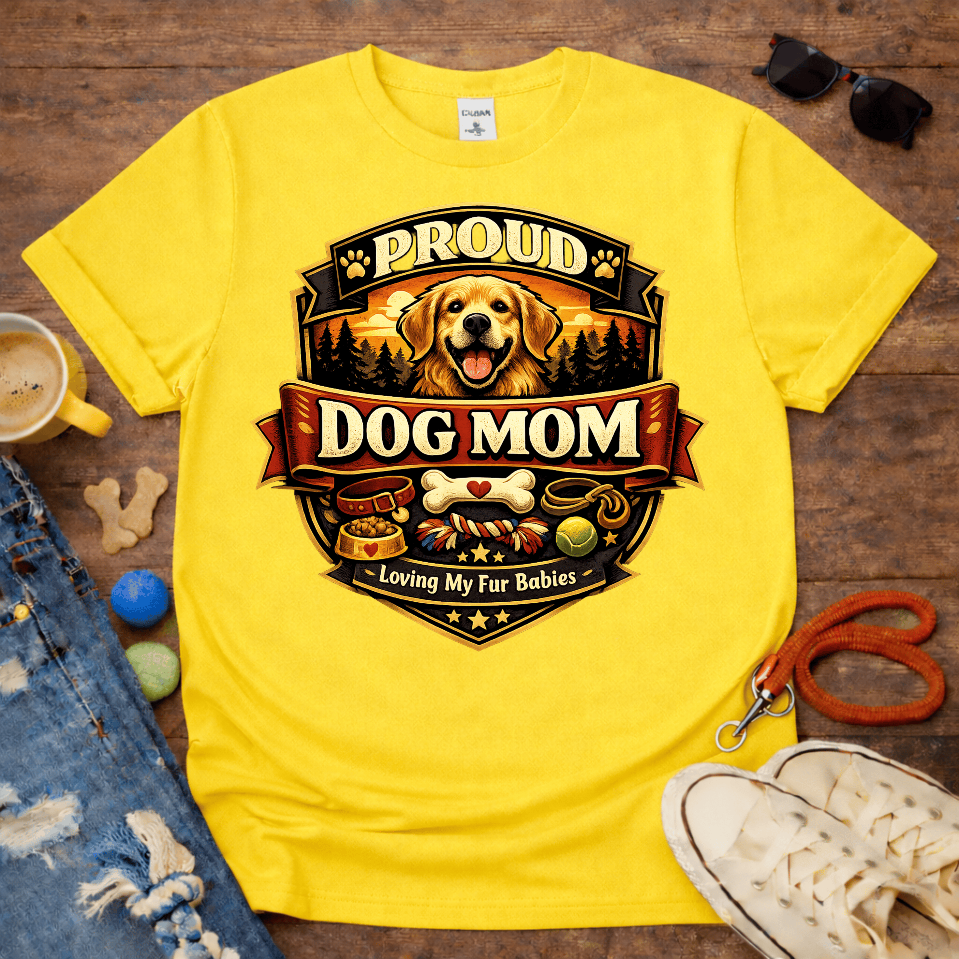 Proud Dog Mom T-Shirt