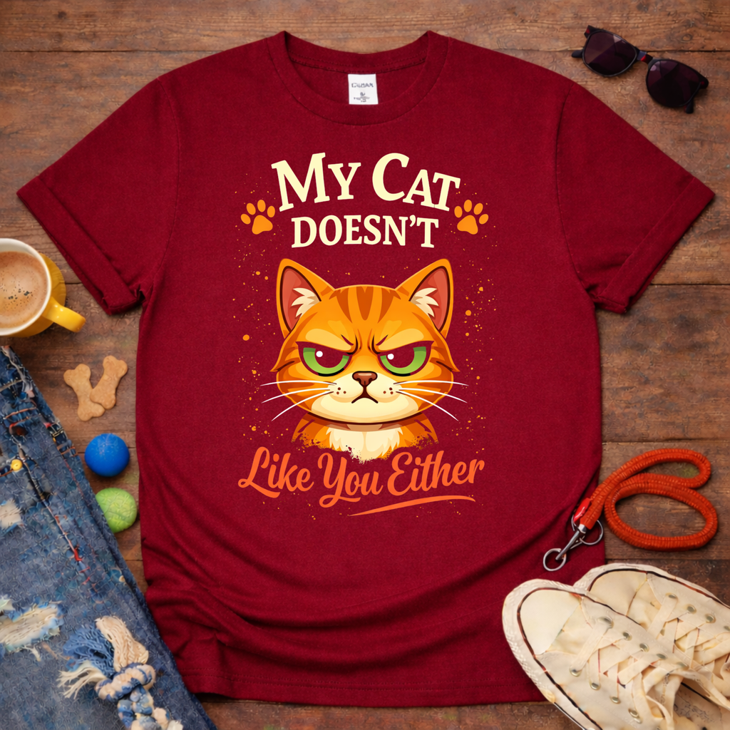 My Cat doesn't like you T-Shirt