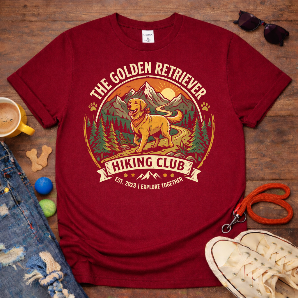 Golden Hiking Club T-Shirt