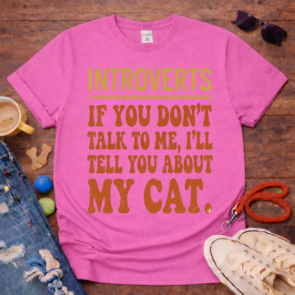 I'll tell you about my Cat T-Shirt