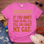 I'll tell you about my Cat T-Shirt