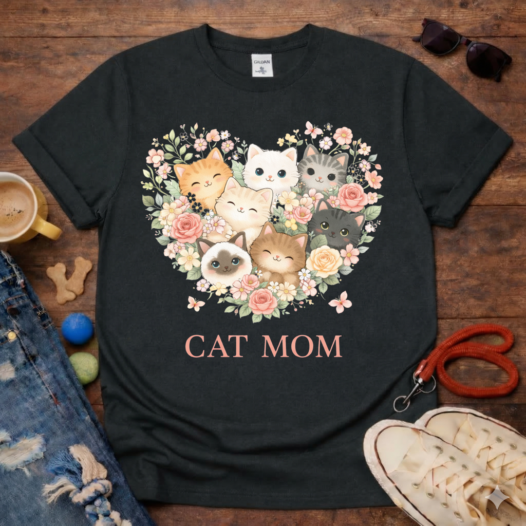 😻Cat Mom T-Shirt😻