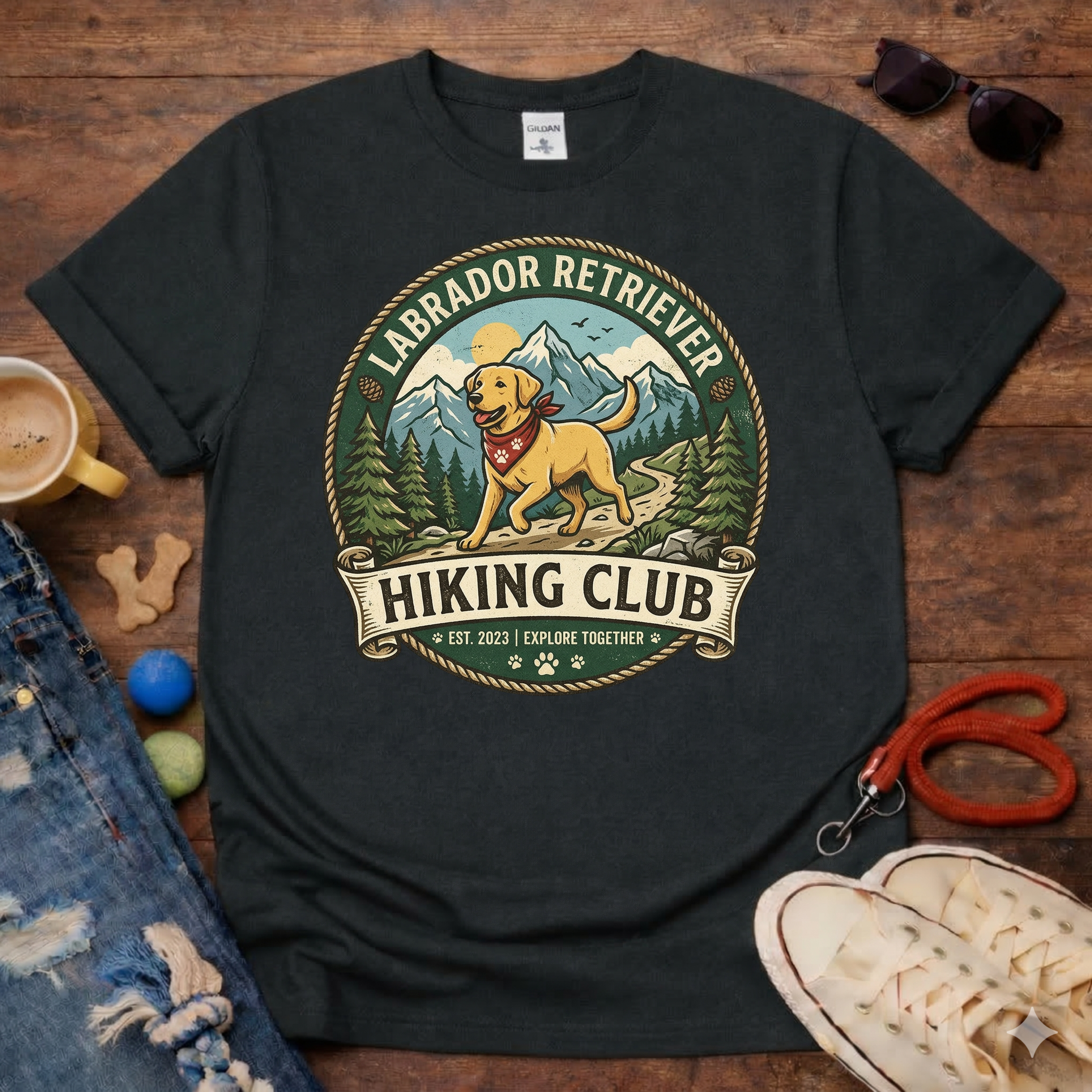 Lab Hiking Club T-Shirt