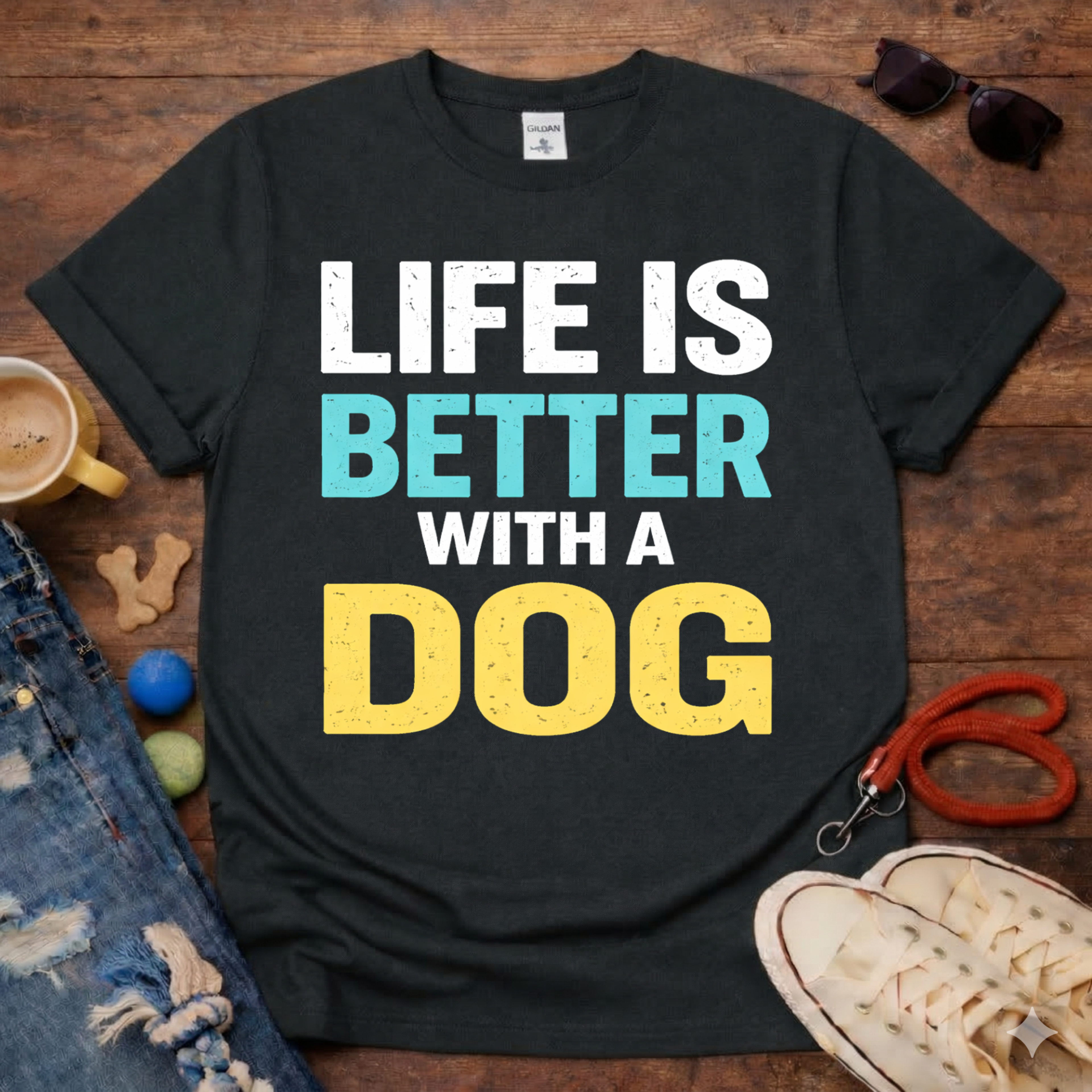 🐕Life is better with a dog T-Shirt🐕
