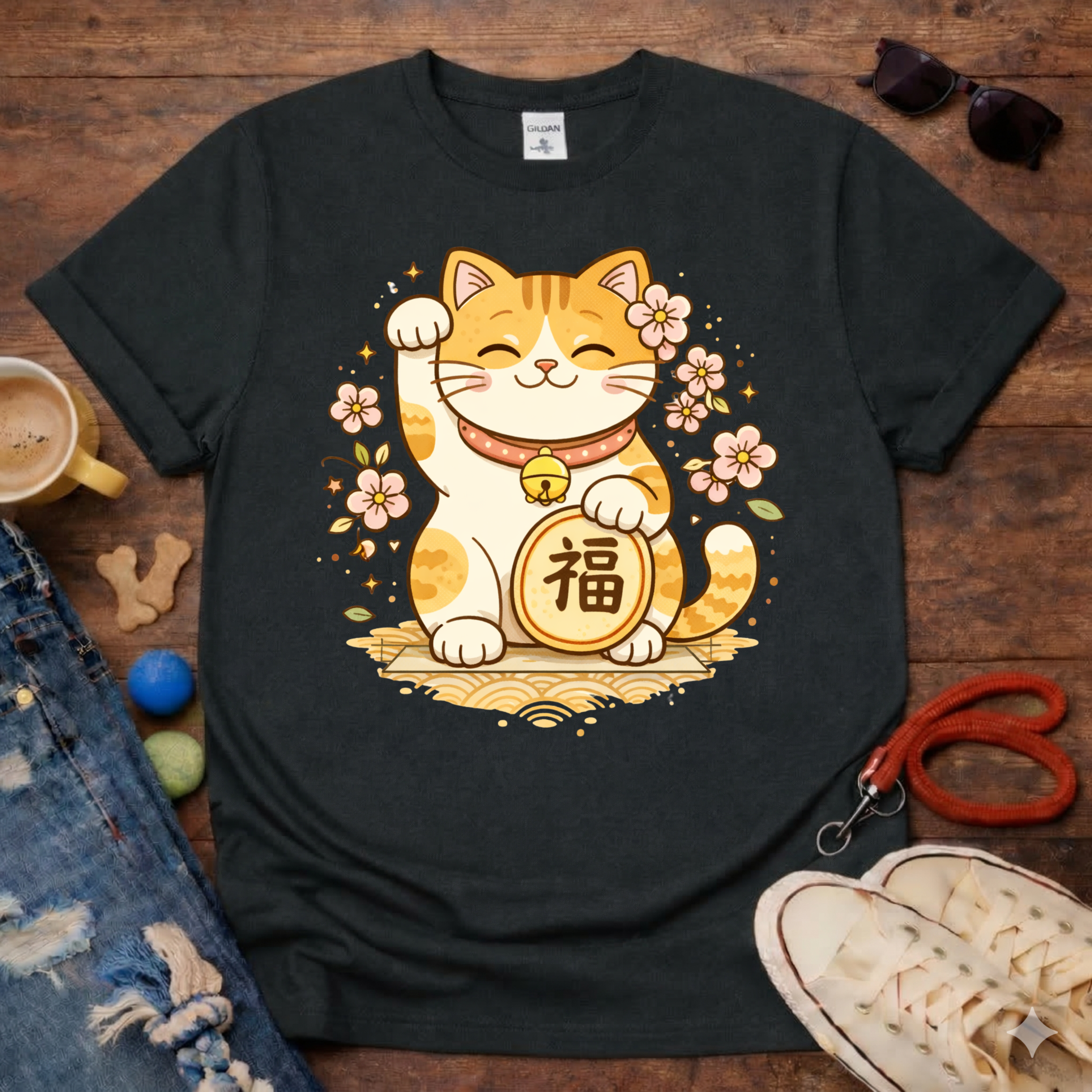 Lucky Cat T-Shirt
