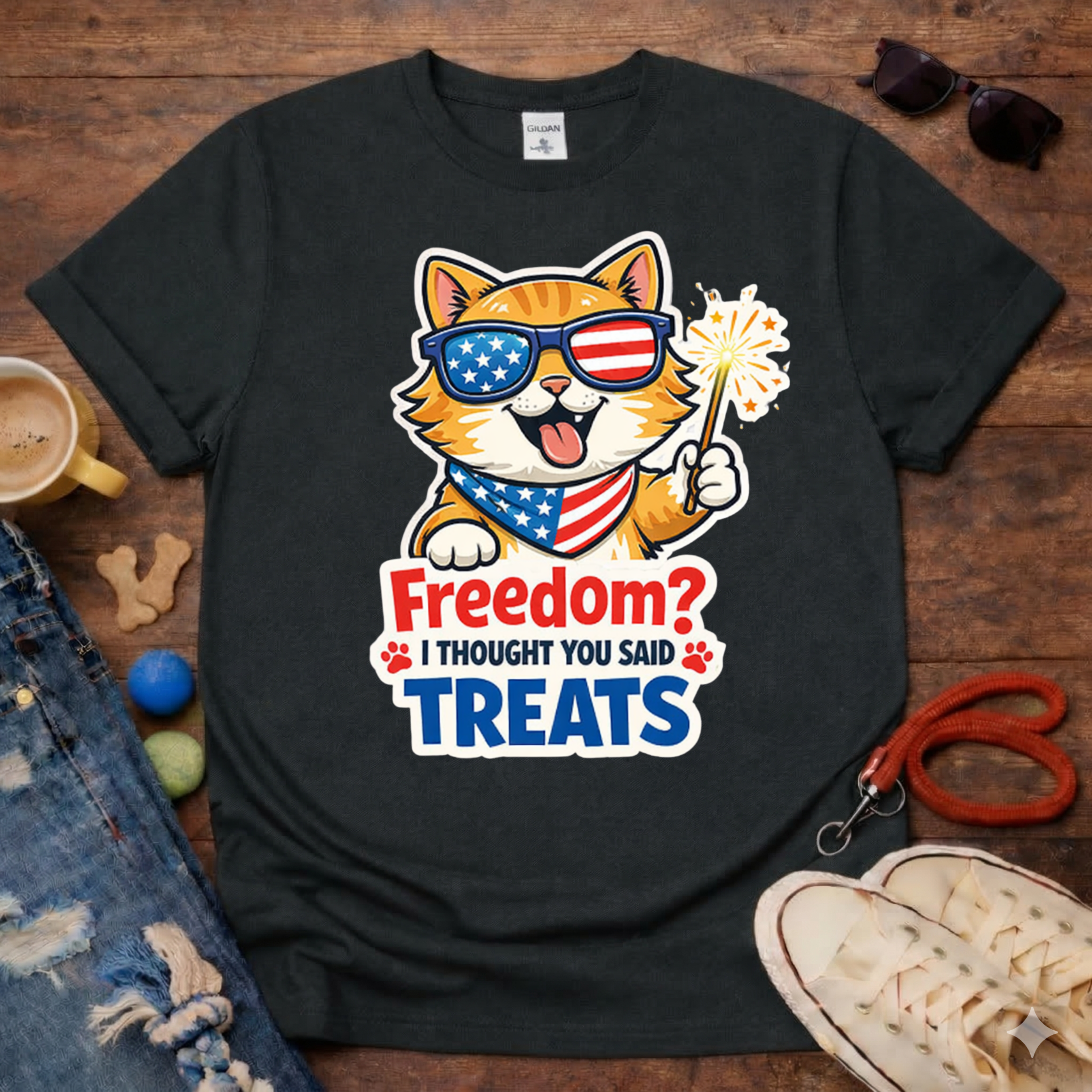Freedom & Treats T-Shirt