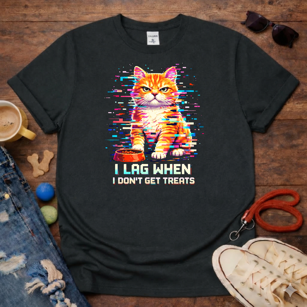 Lagging Cat T-Shirt