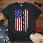 Flag & Paw T-Shirt