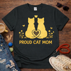 Cat mom T-shirt