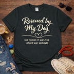 Rescued By My Dog T-Shirt