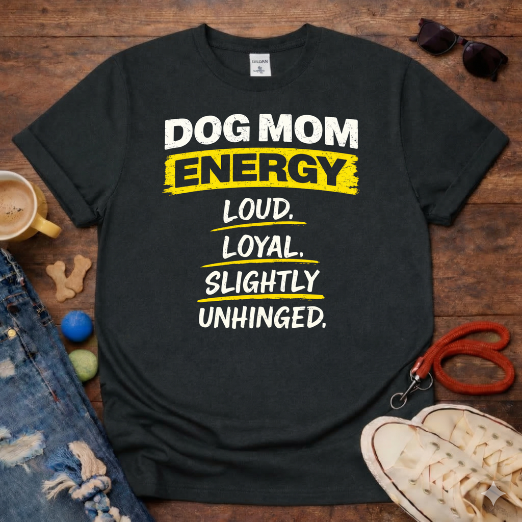 Dog Mom Energy T-Shirt