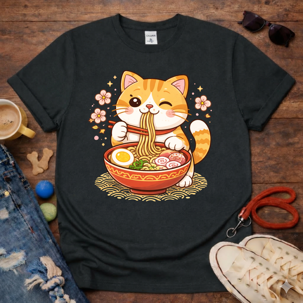 Ramen Cat T-Shirt
