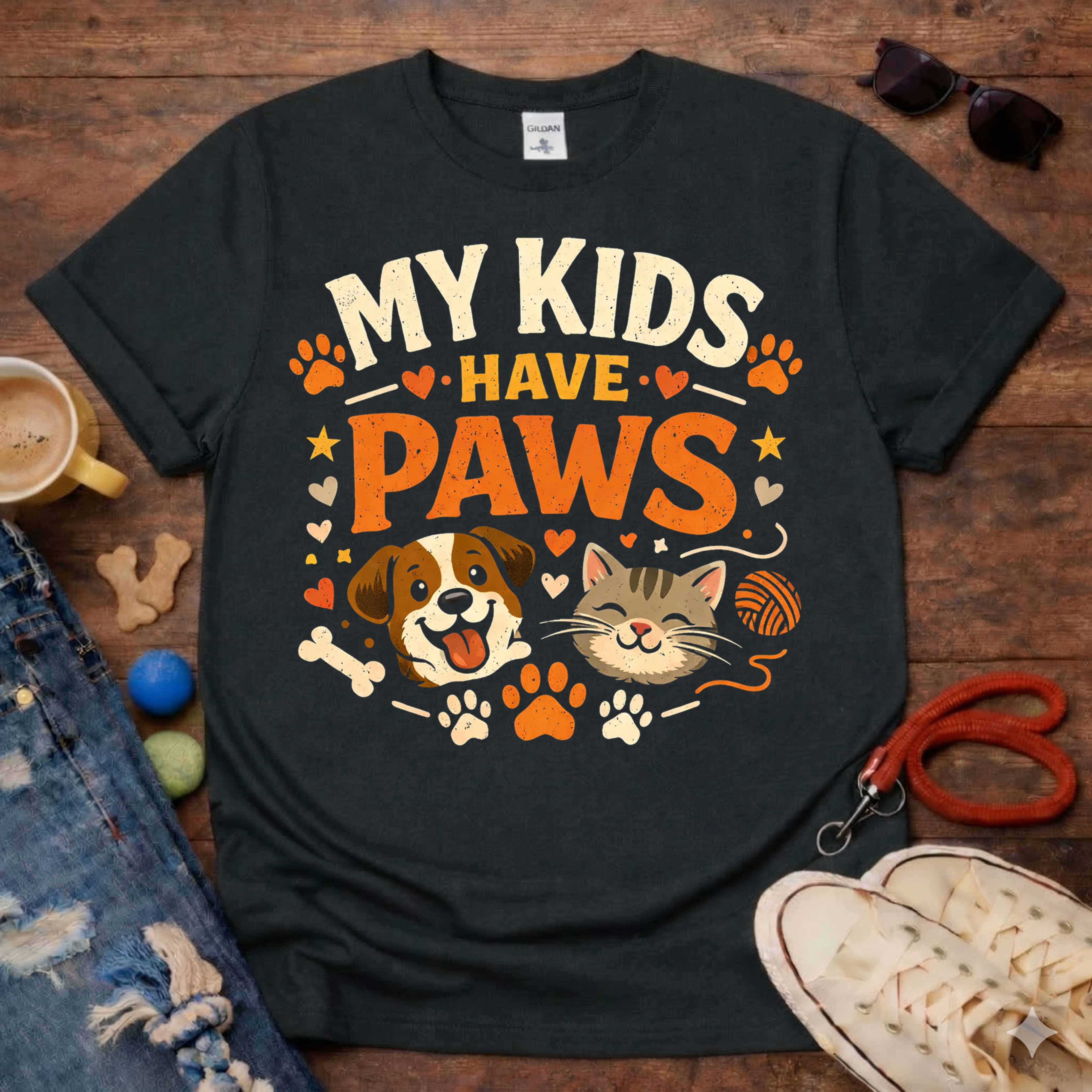 My Kids Have Paws T-Shirt