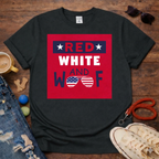 Red White and Woof 2 T-Shirt