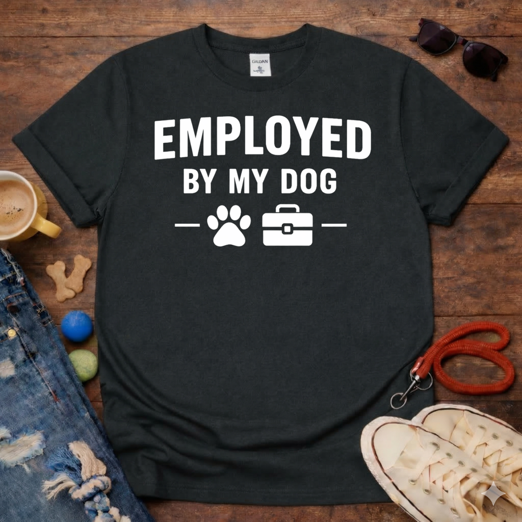 Employed by my Dog T-Shirt