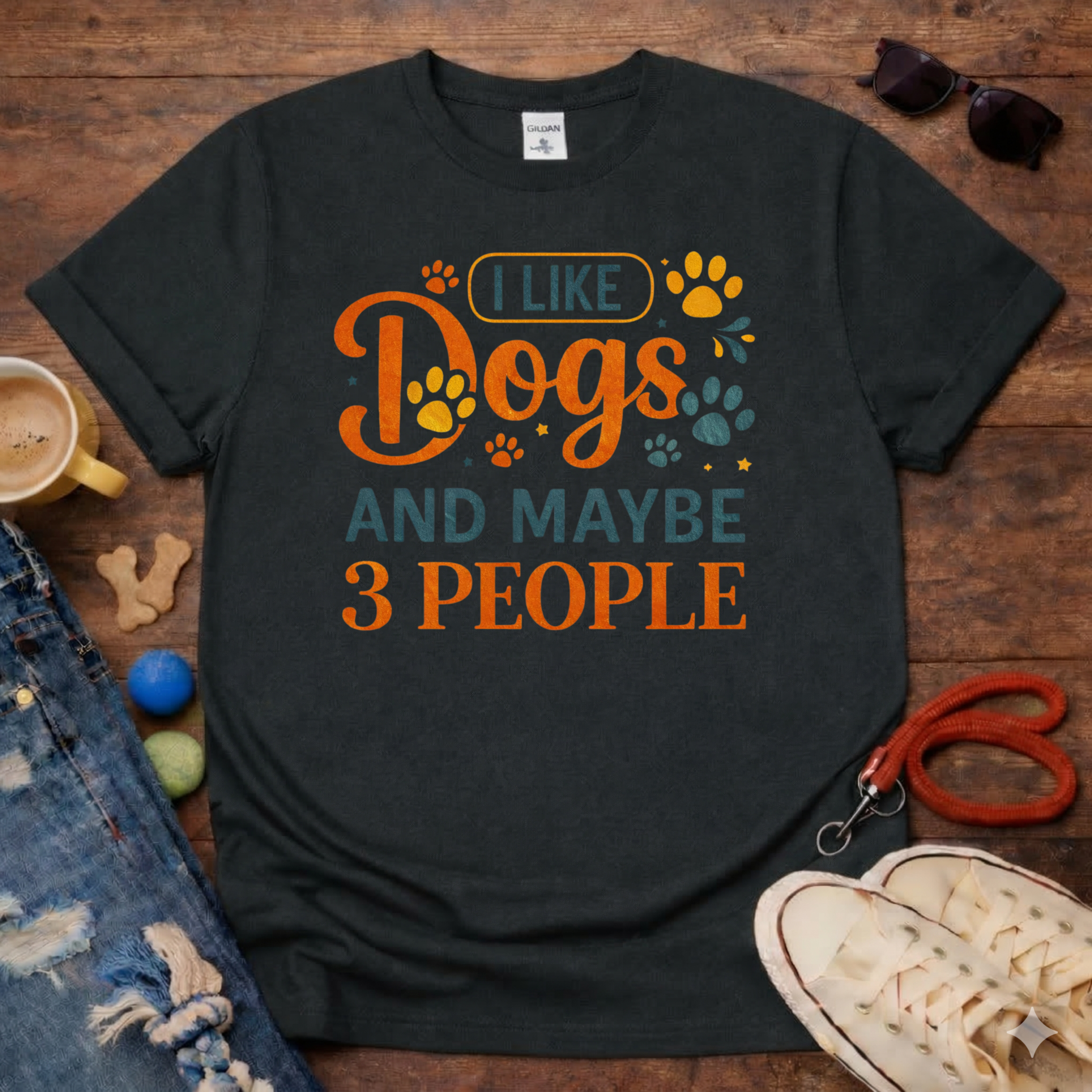 I like Dogs T-Shirt