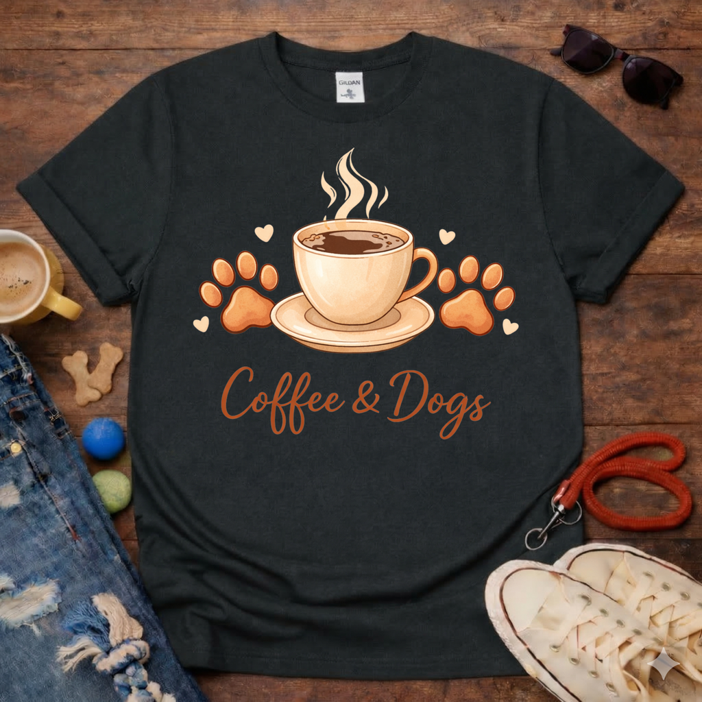 Coffee and Dog's T-Shirt