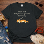 Cat Ignores Me   T-Shirt