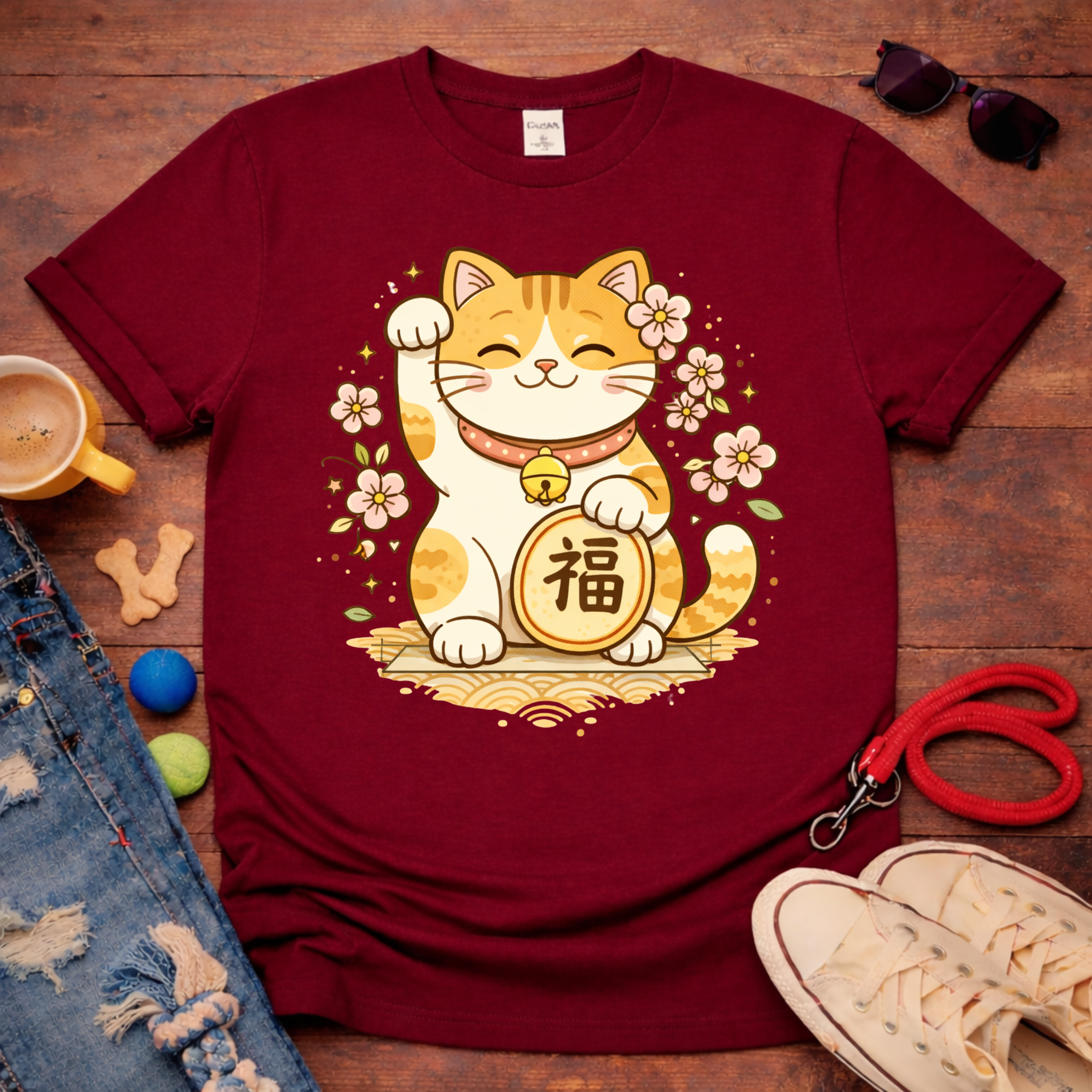 Lucky Cat T-Shirt