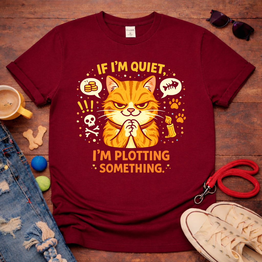 I'm Plotting Something T-Shirt