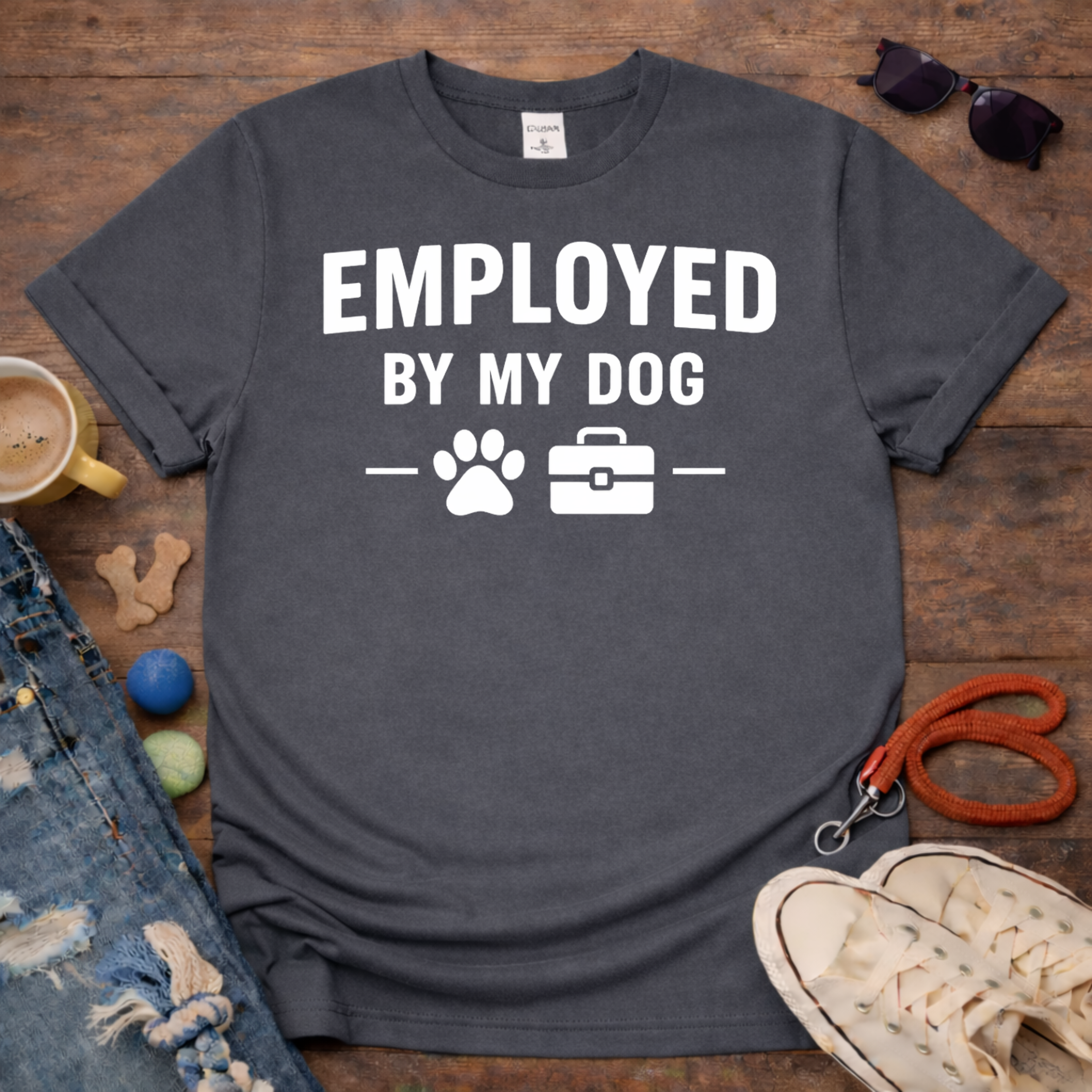 Employed by my Dog T-Shirt