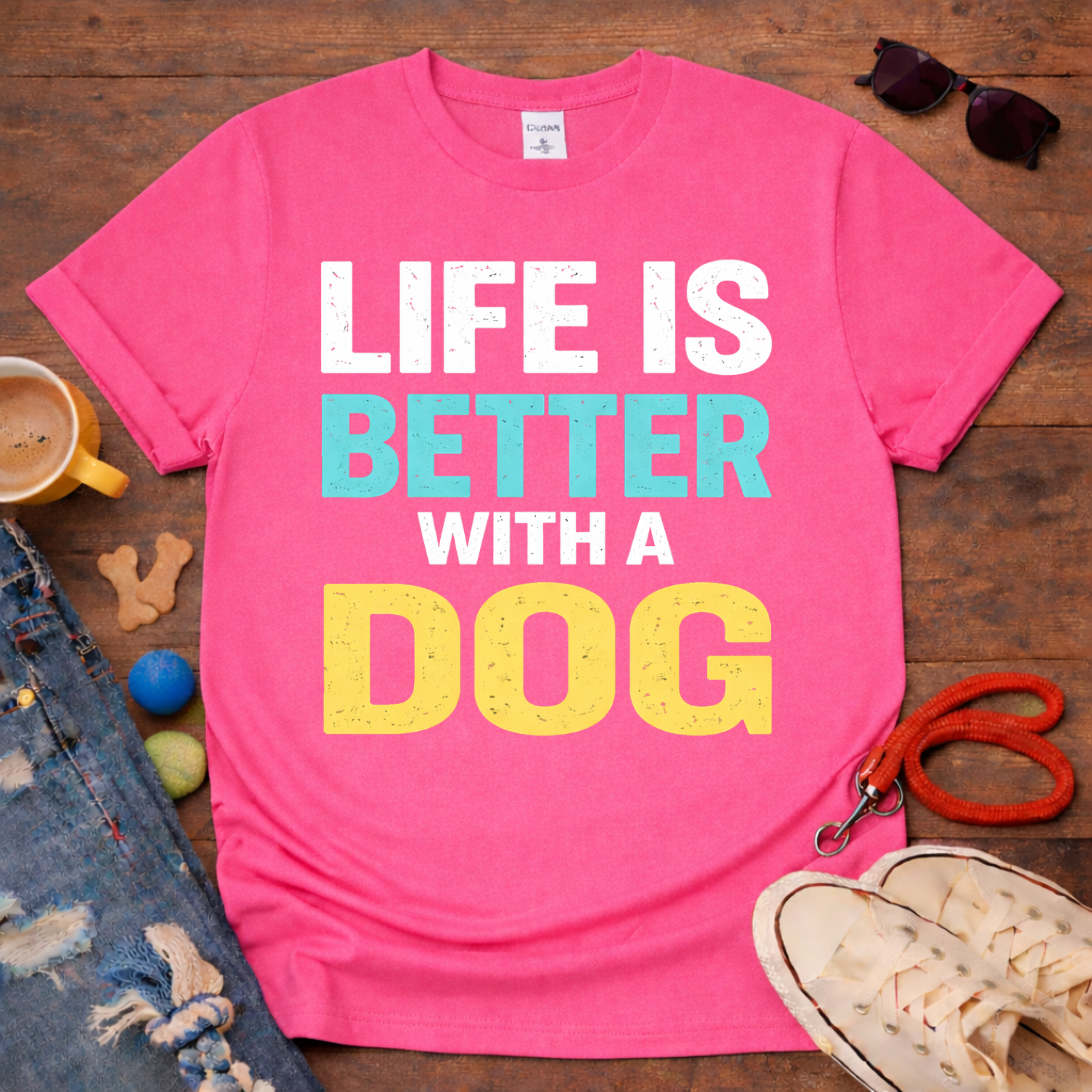 🐕Life is better with a dog T-Shirt🐕