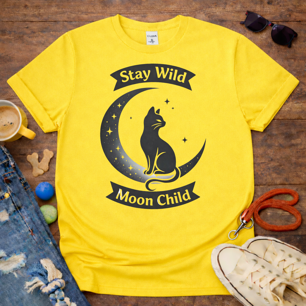 😻🌛Moon cat T-Shirt🌛😻