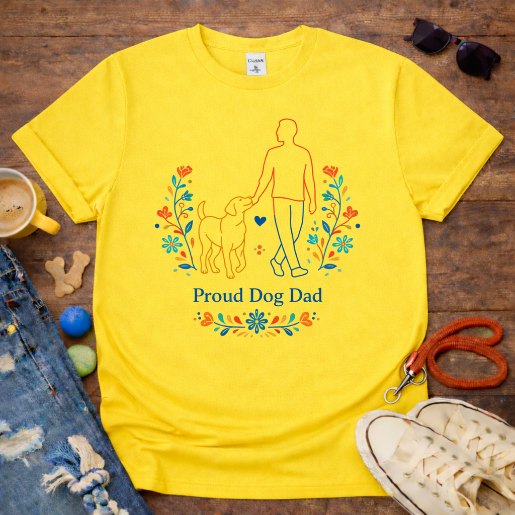 Proud Dog Dad T-Shirt