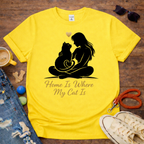 Home is Where My Cat is T-Shirt