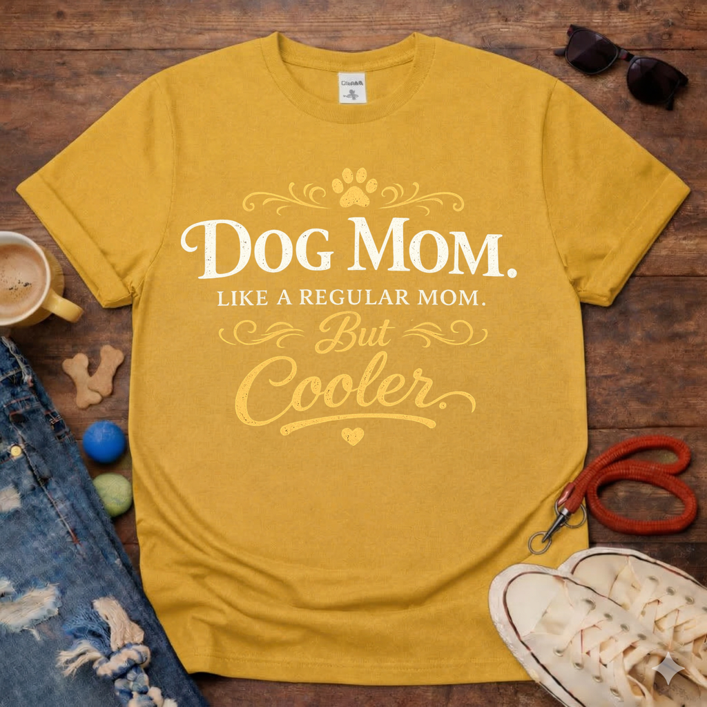 Cool Dog Mom T-Shirt