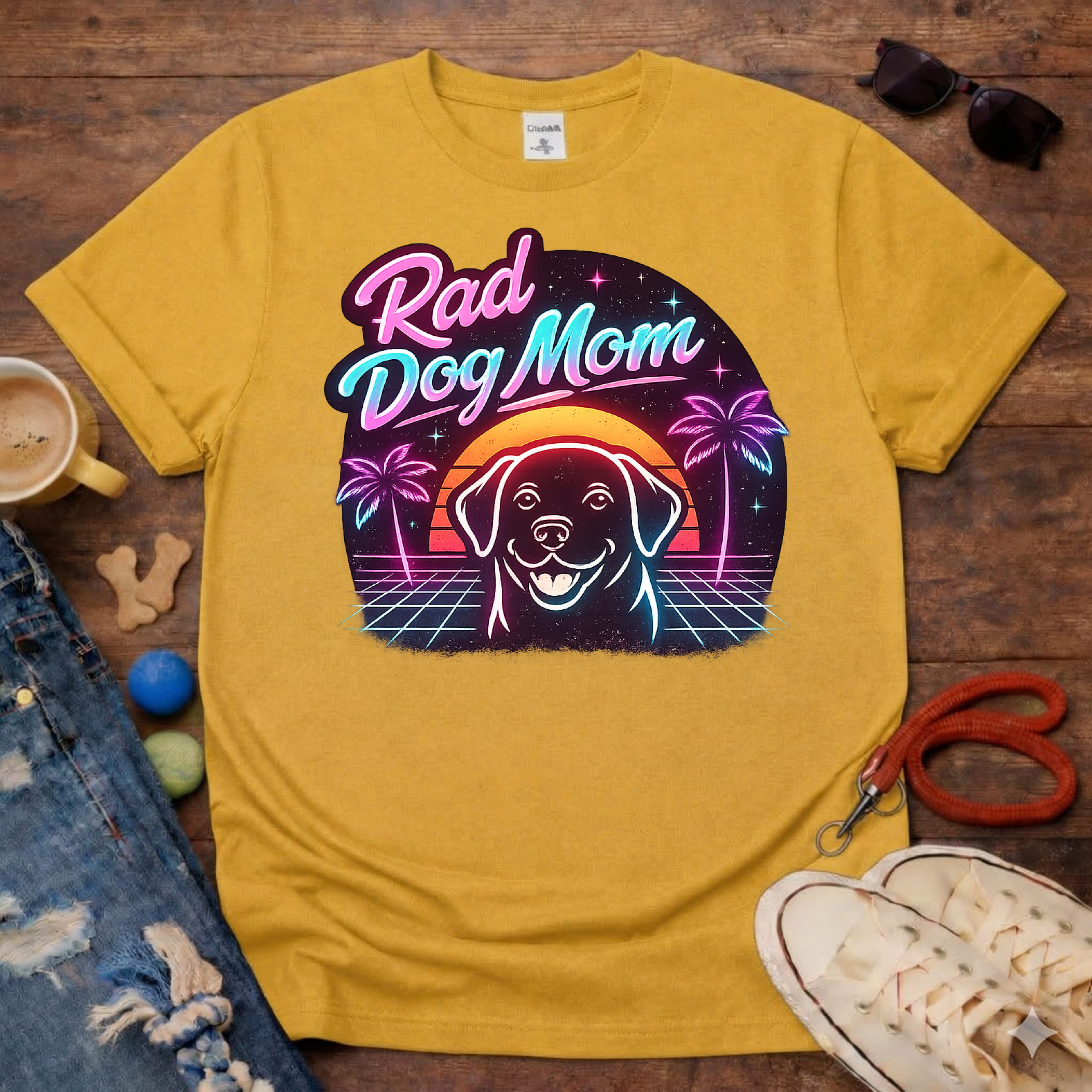 Rad Dog Mom T-Shirt