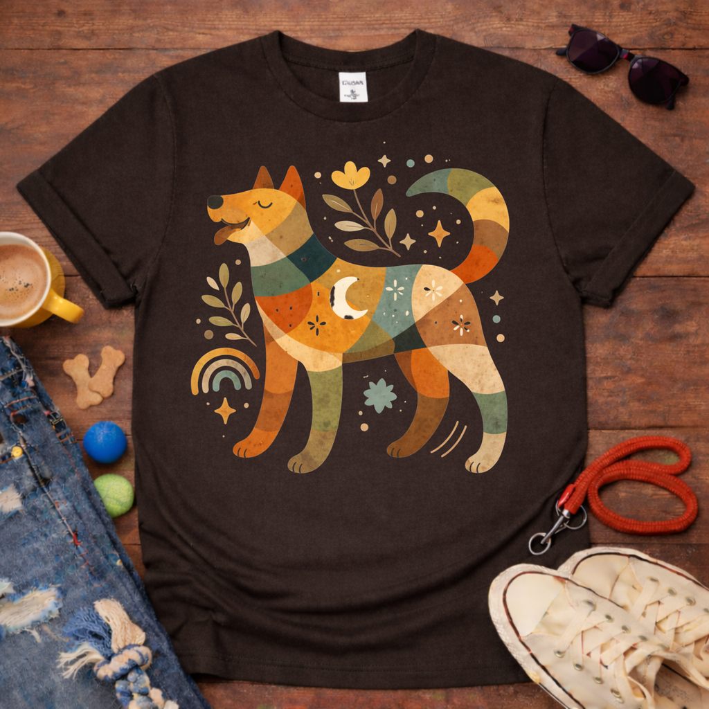 Folk Dog T-Shirt