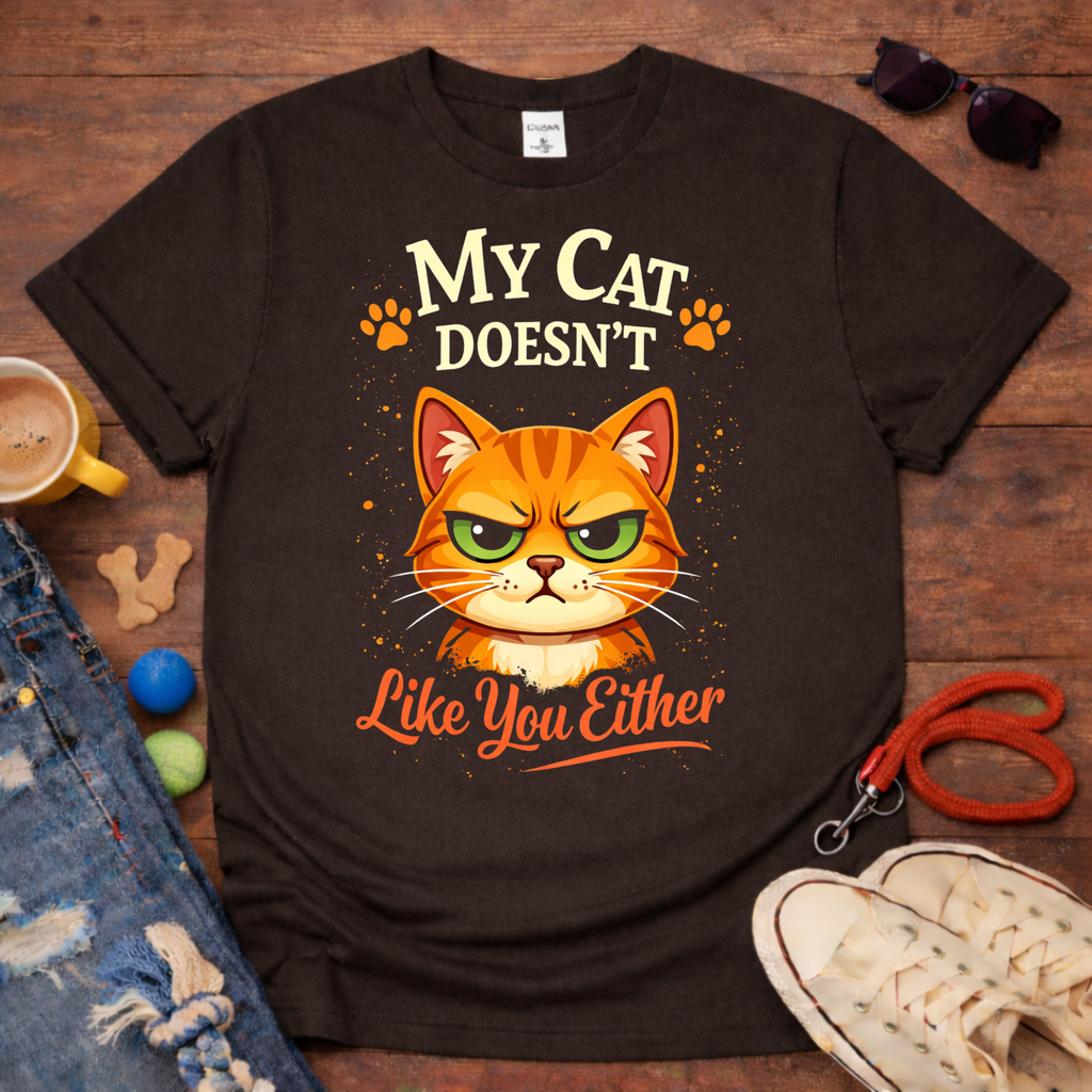 My Cat doesn't like you T-Shirt