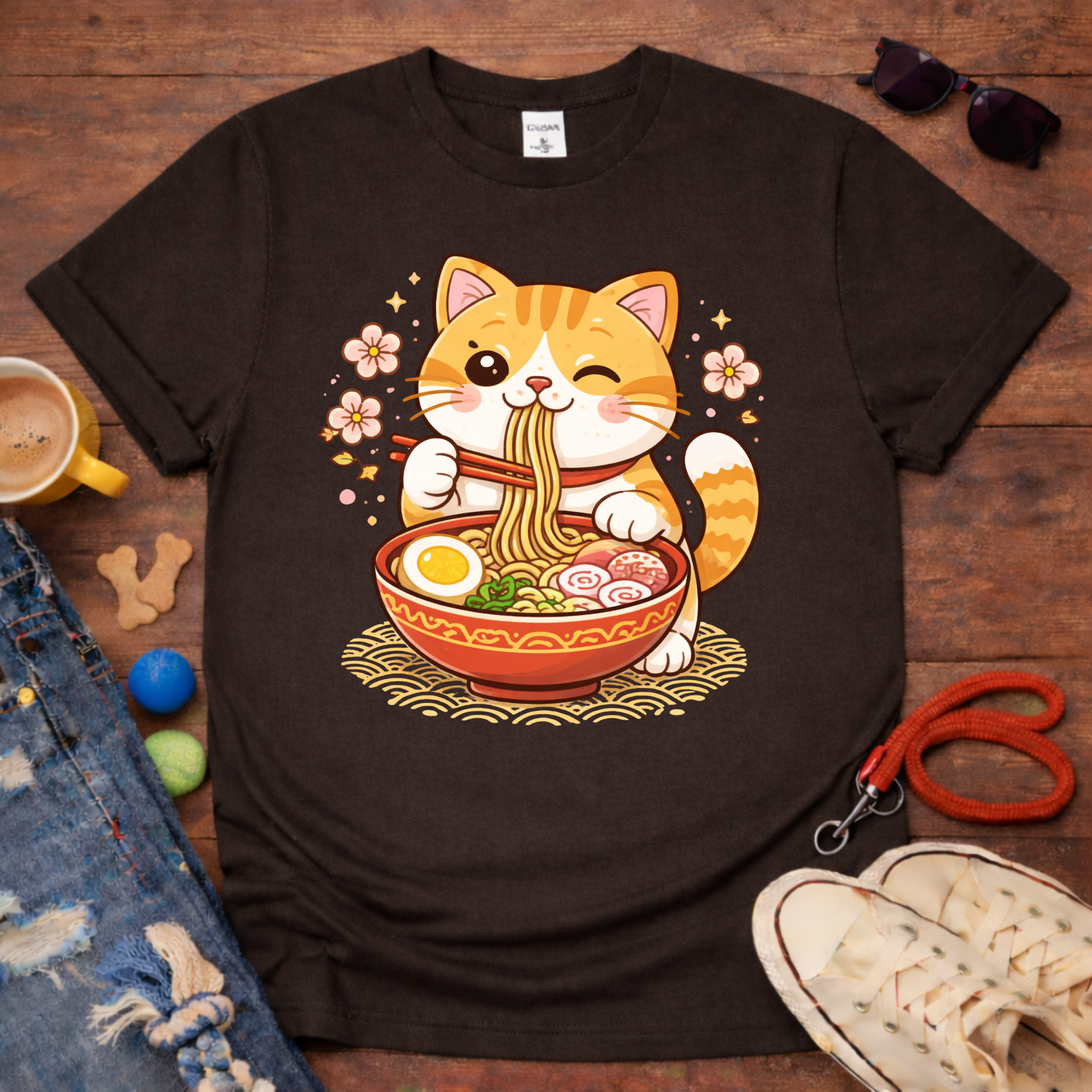 Ramen Cat T-Shirt