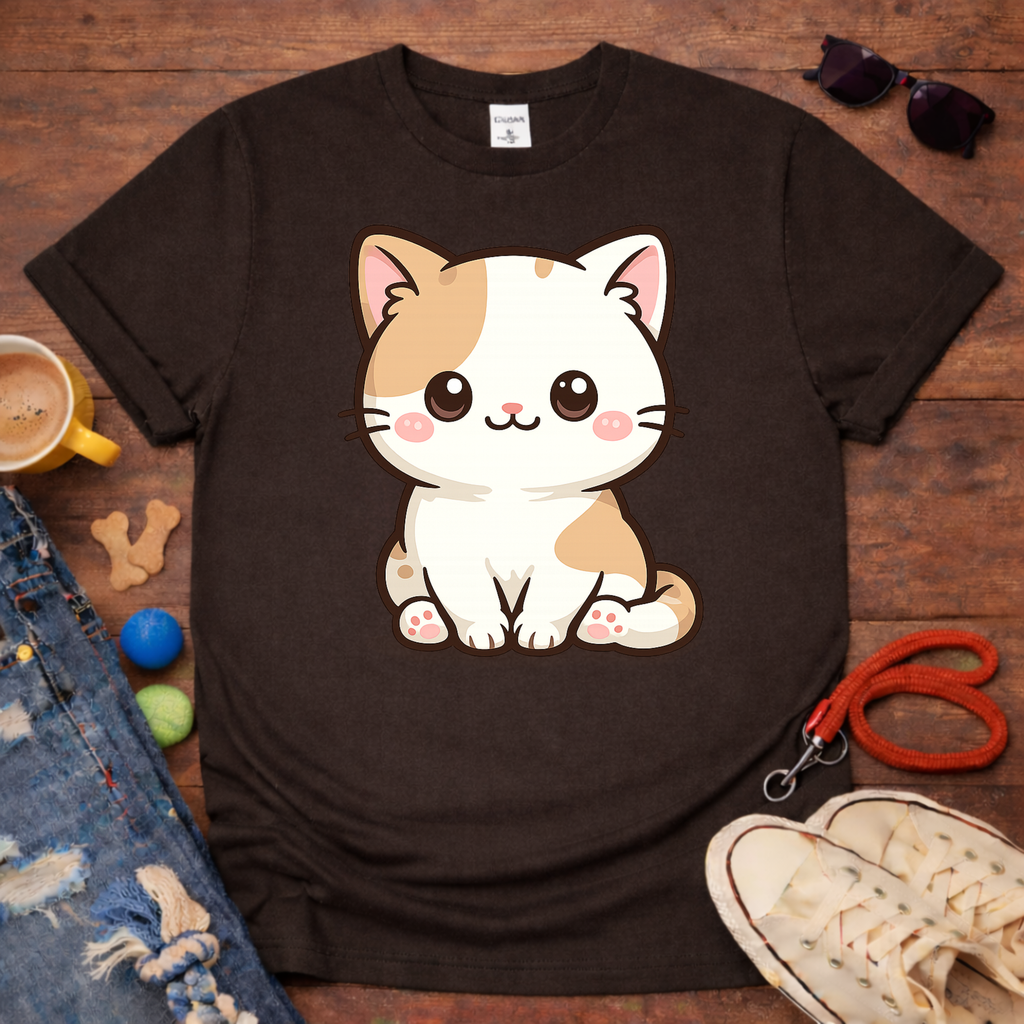 Kawaii cat T-shirt