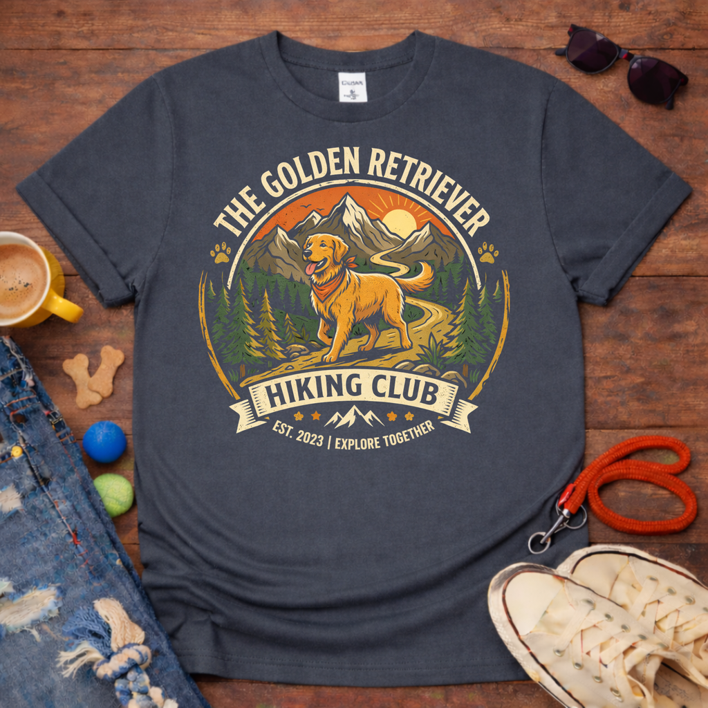 Golden Hiking Club T-Shirt