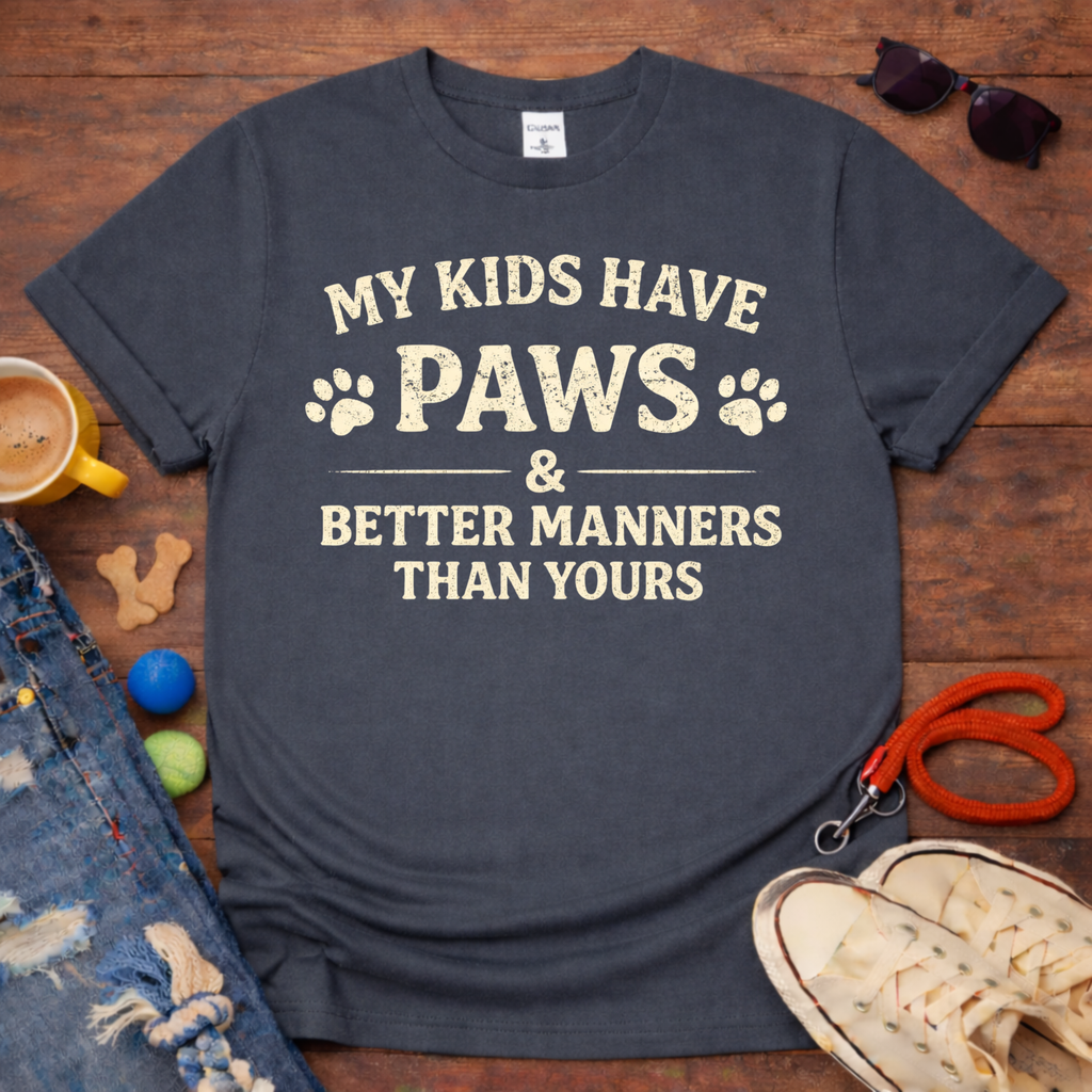 My Kids Have Paws T-Shirt