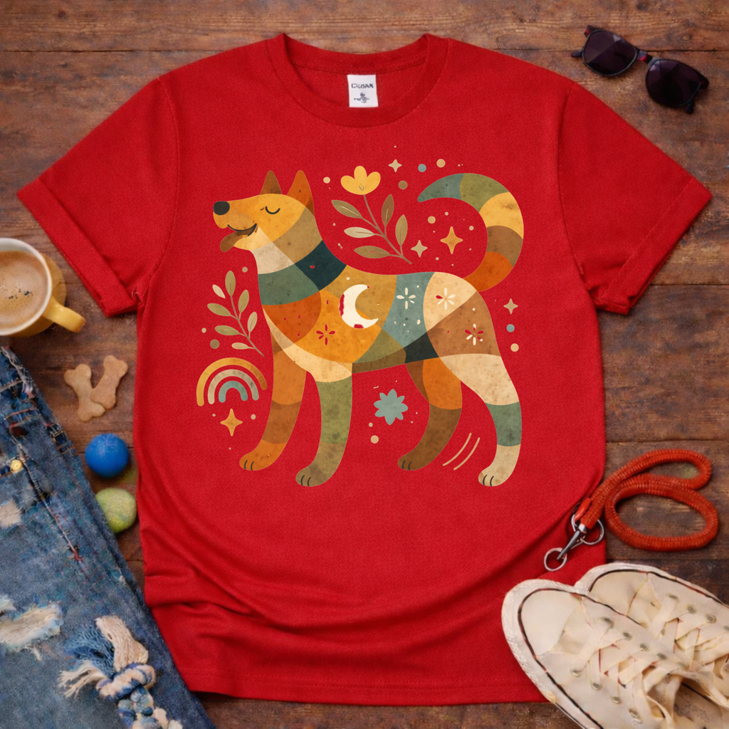 Folk Dog T-Shirt