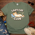 Lazy cat T-shirt