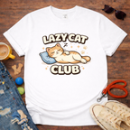 Lazy cat T-shirt