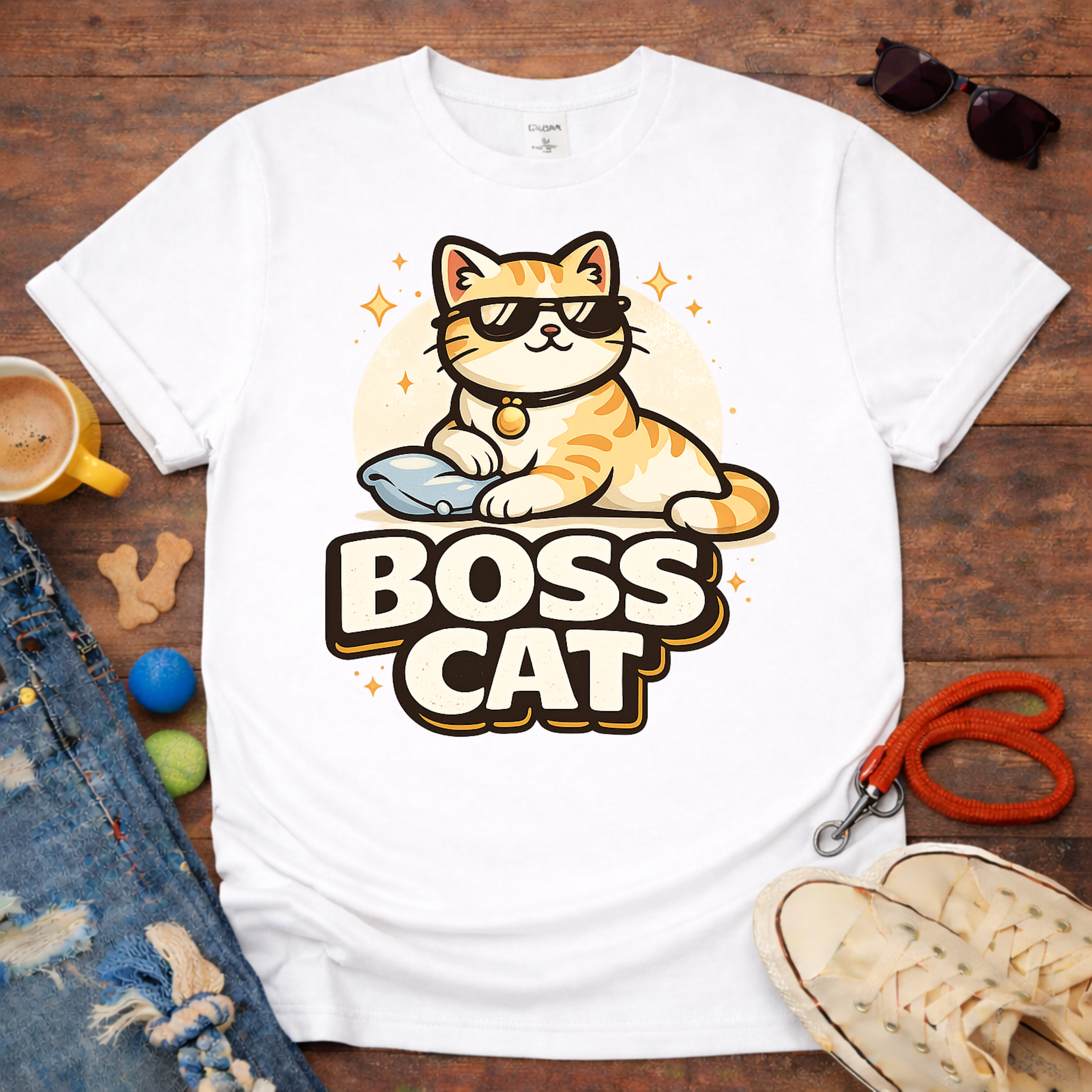 Cat boss T-Shirt