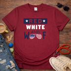Red White and Woof 2 T-Shirt